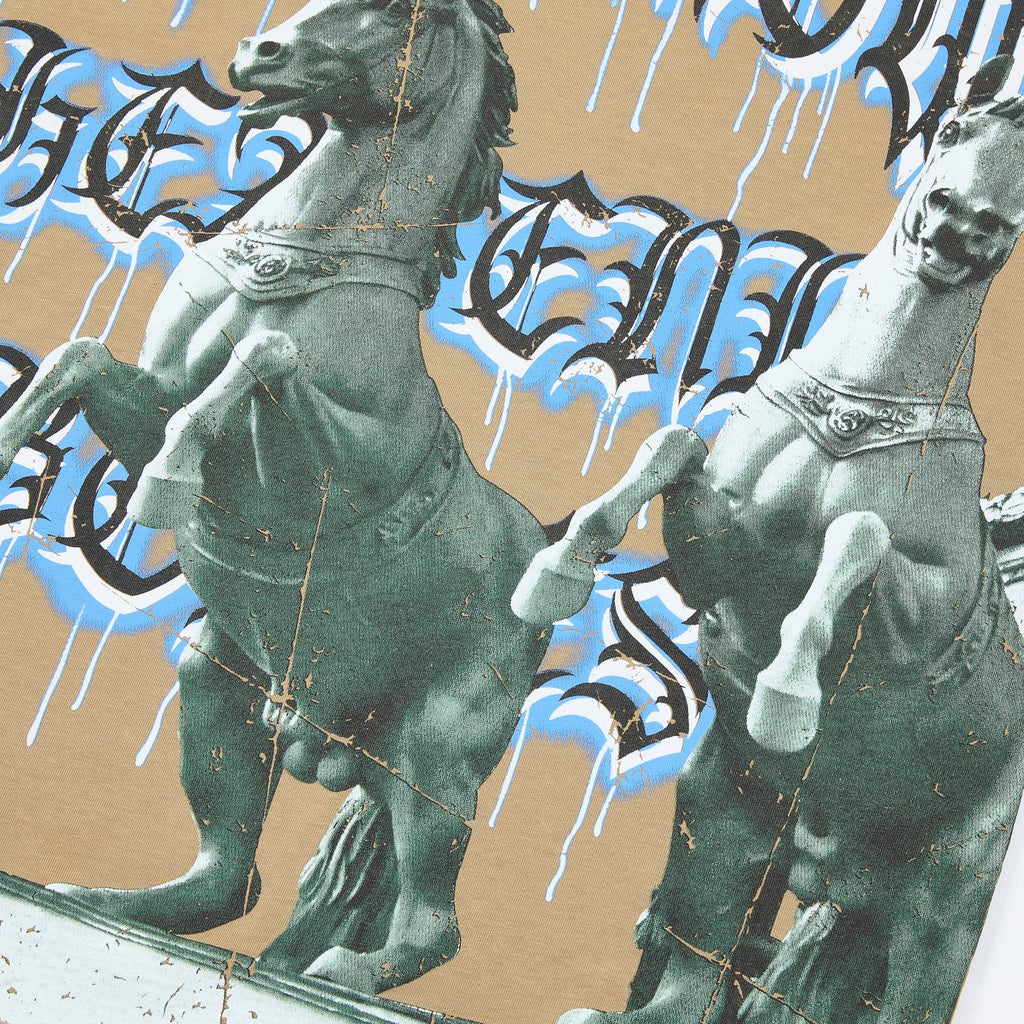 FIRST ROW Statue Horse Graphic T-Shirt ¡ª detail