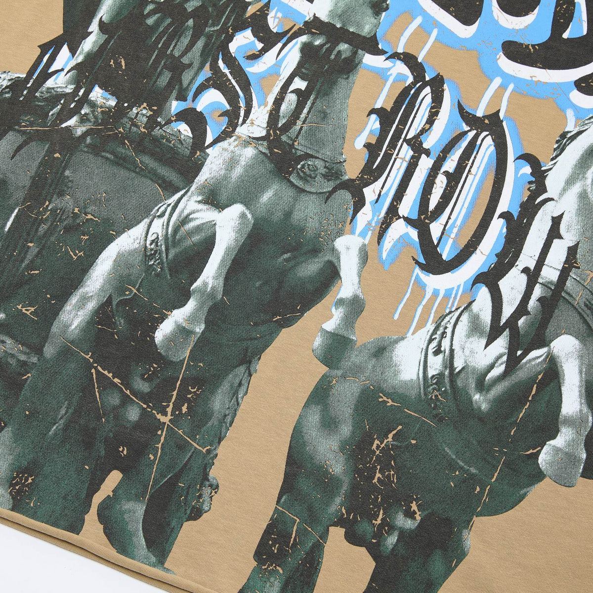 FIRST ROW Statue Horse Graphic T-Shirt ¡ª detail