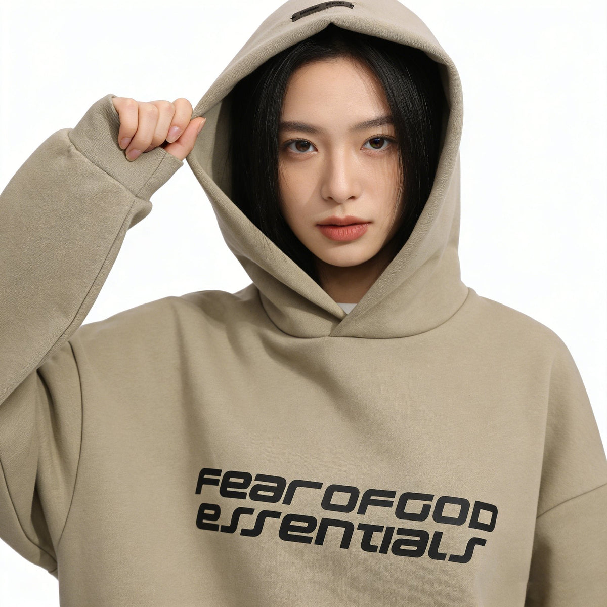 Fear of God Essentials 26 Graphic Hoodie ¡ª detail