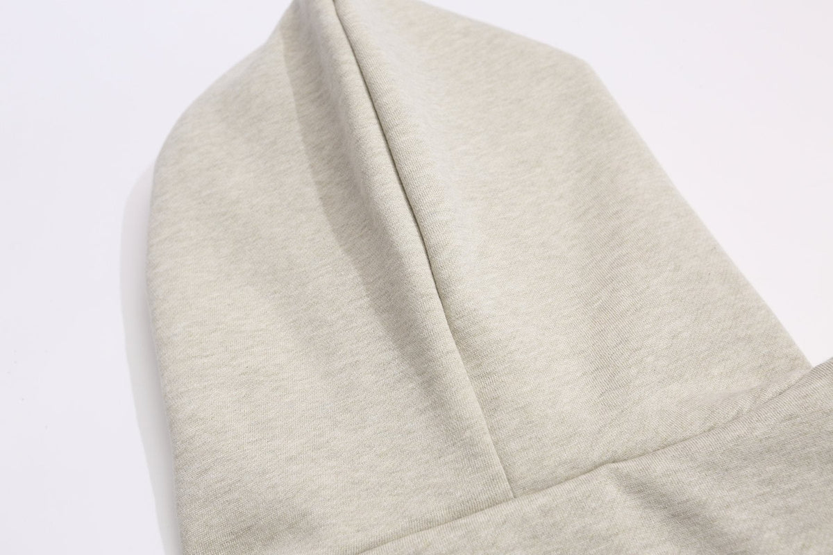 Fear of God Essentials Tonal Logo Light Grey Hoodie ¡ª detail