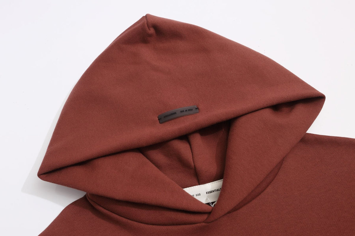 Fear of God Essentials Fleece-Lined Pullover Hoodie ¡ª detail