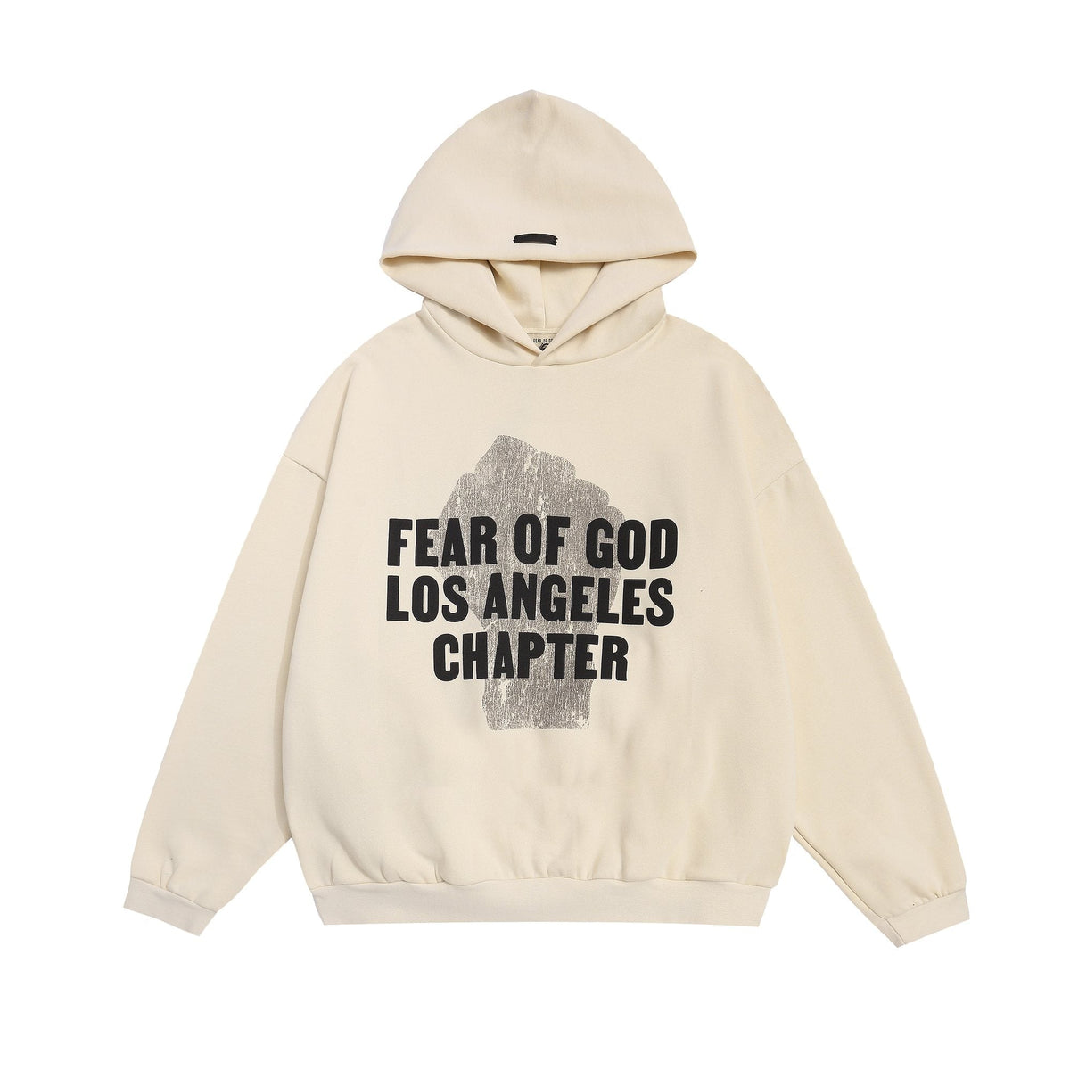 Fear of God Los Angeles Chapter Cream Hoodie ¡ª hero