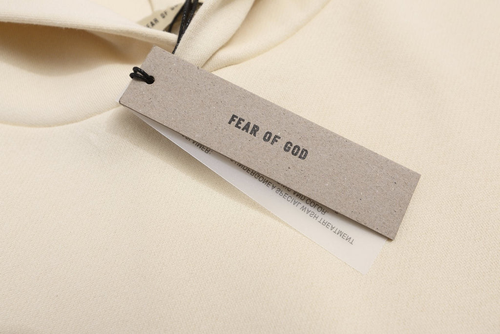 Fear of God Los Angeles Chapter Cream Hoodie ¡ª hang_tag