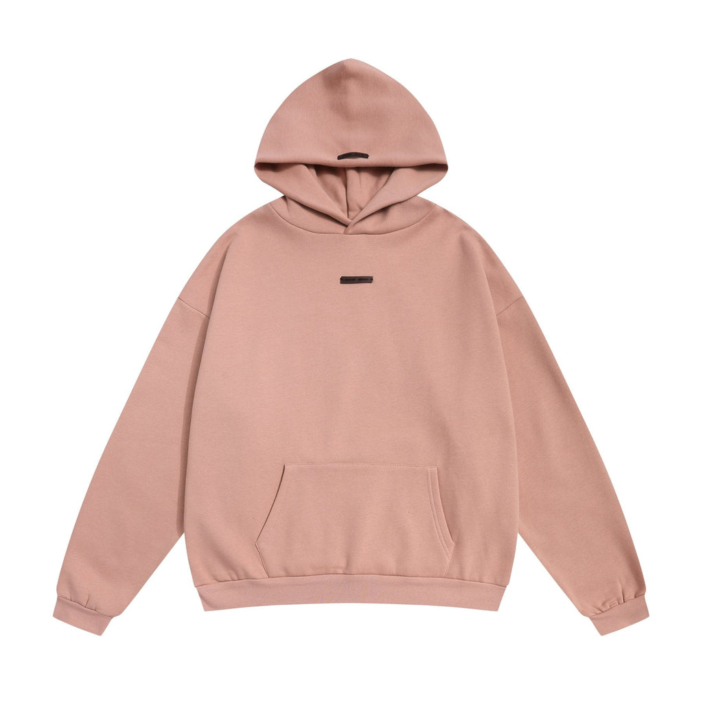 Fear of God Essentials Dusty Pink Hoodie & Sweatpants Set ¡ª front