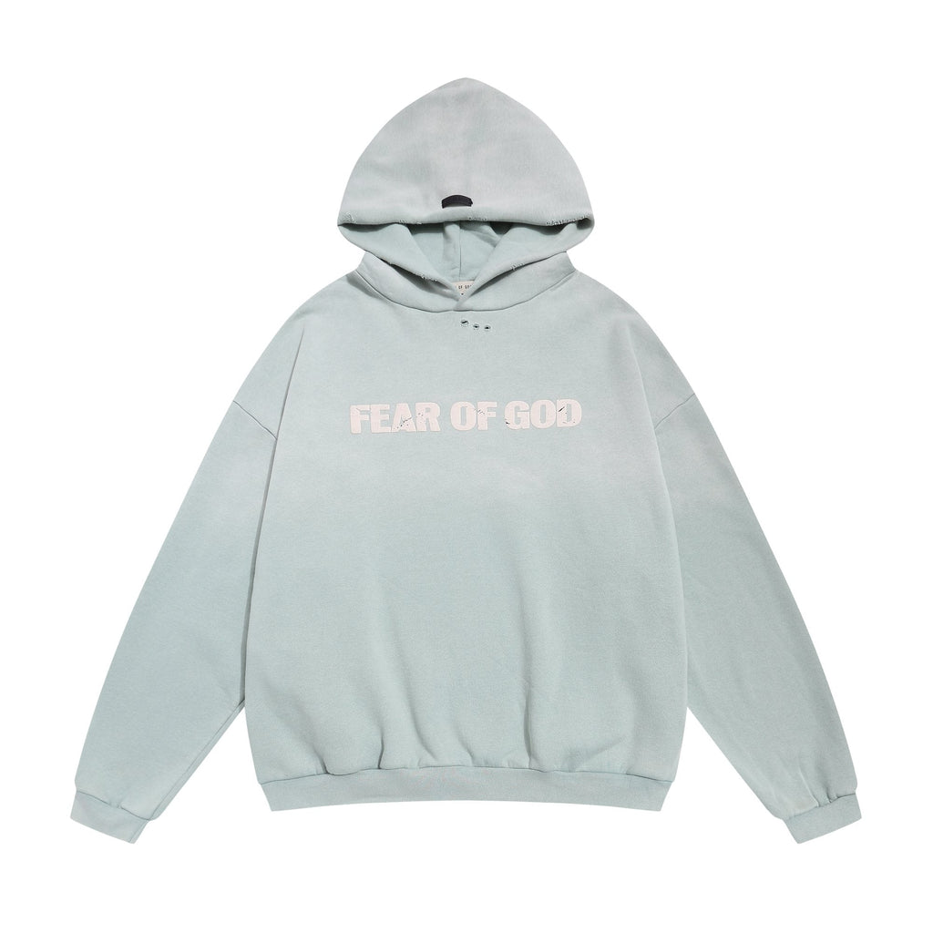 Fear of God Heaven Is Crying for Justice Graphic Hoodie ¡ª hero