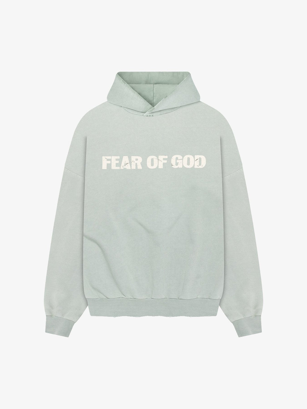 Fear of God Heaven Is Crying for Justice Graphic Hoodie ¡ª front