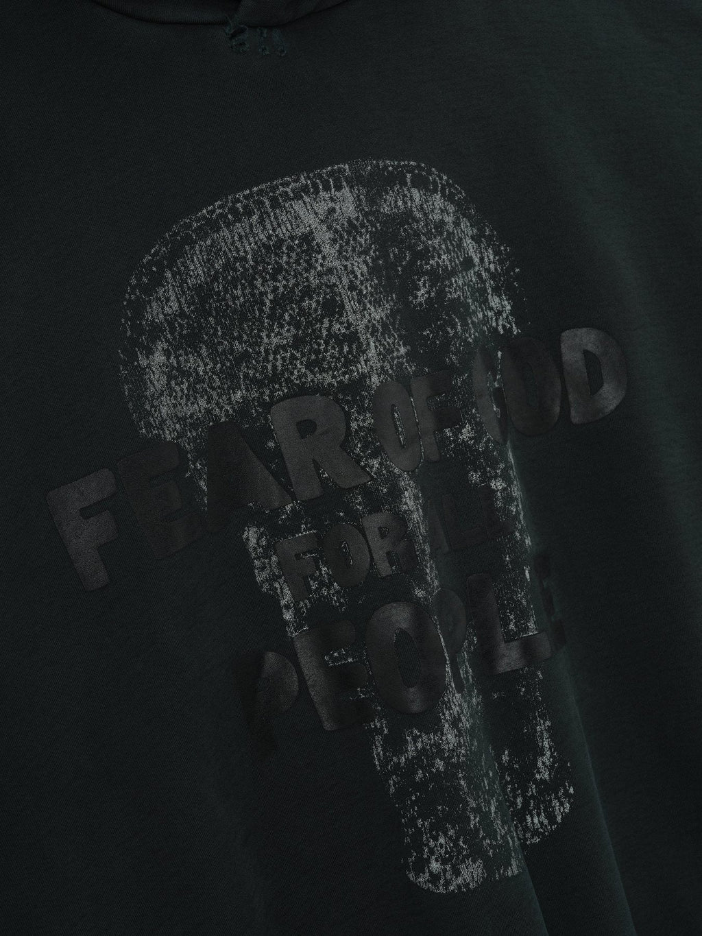 Fear of God Le Panteres Skull Graphic Hoodie ¡ª detail
