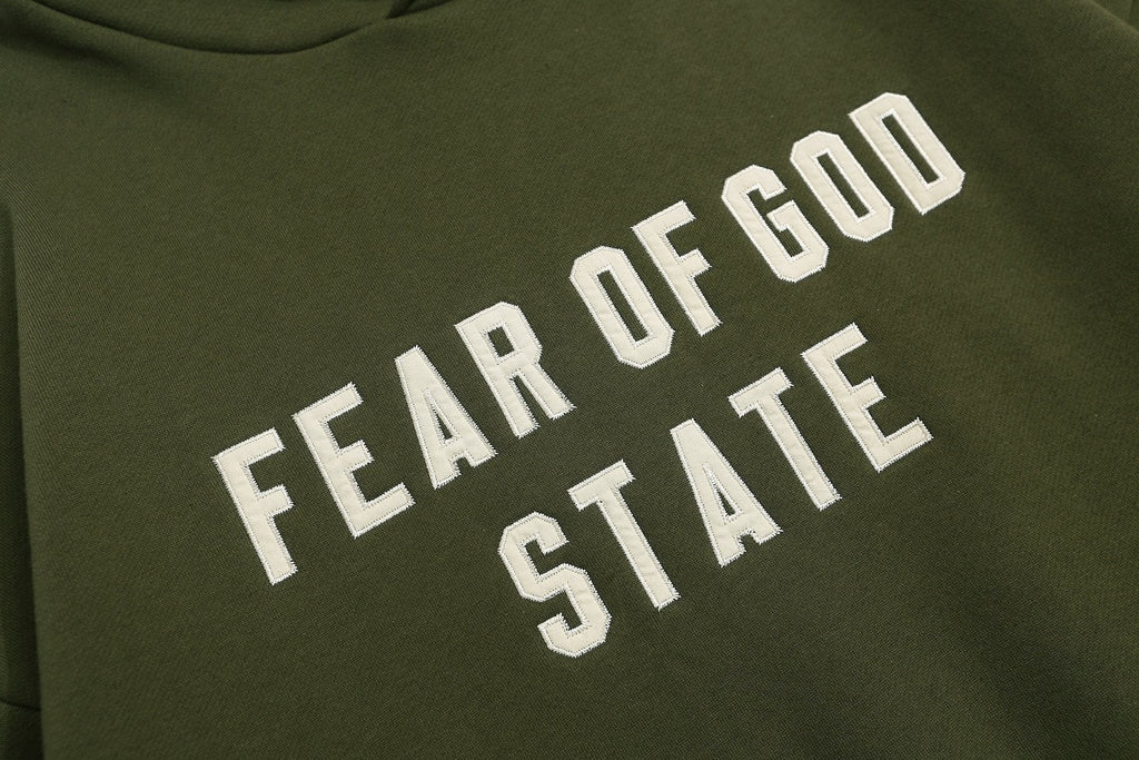 Fear of God State Collegiate Graphic Pullover Hoodie ¡ª detail