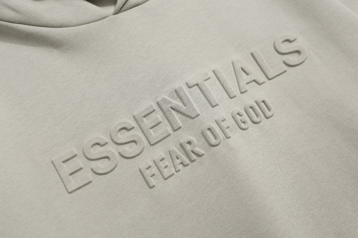Fear of God Essentials Tonal Logo Pullover Hoodie ¡ª detail