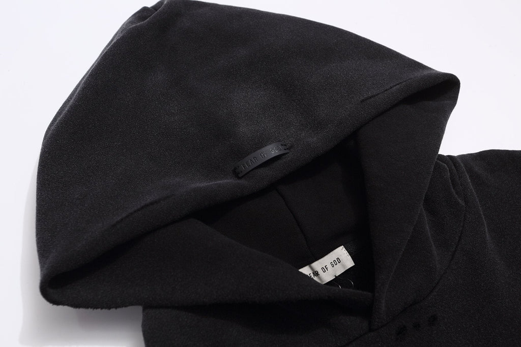 Fear of God FU Graphic Black Hoodie ¡ª detail