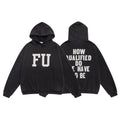 Fear of God FU Graphic Black Hoodie ¡ª hero