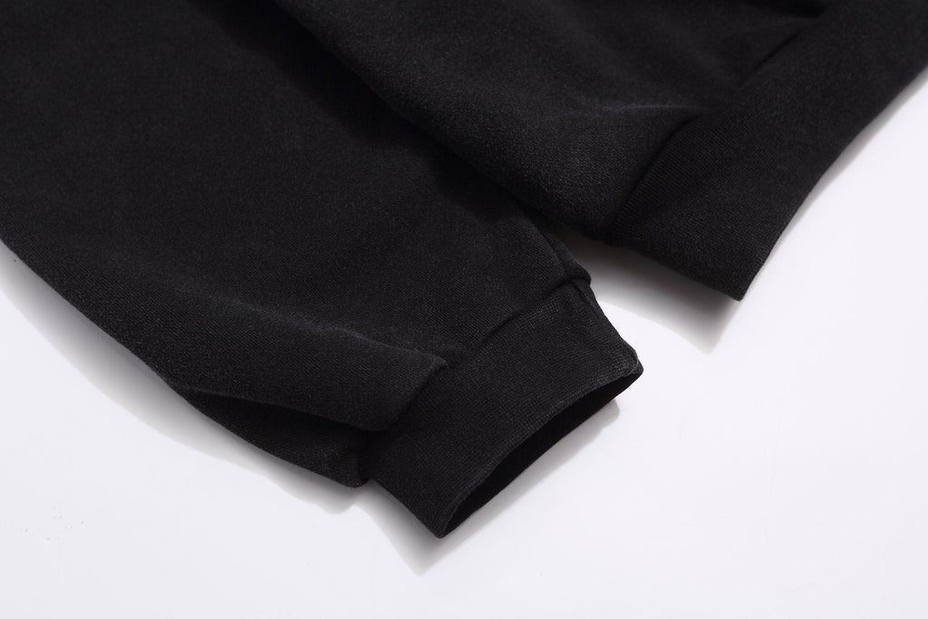 Fear of God Black Text Graphic Pullover Hoodie ¡ª detail