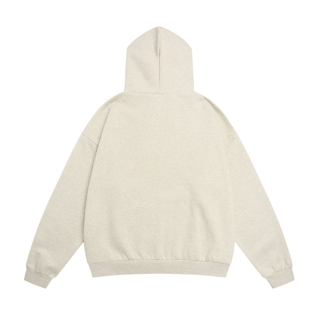 Essentials Fear of God Embossed Wordmark Pullover Hoodie ¡ª back