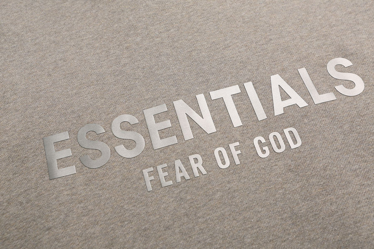 Fear of God Embossed Logo Pullover Hoodie ¡ª detail
