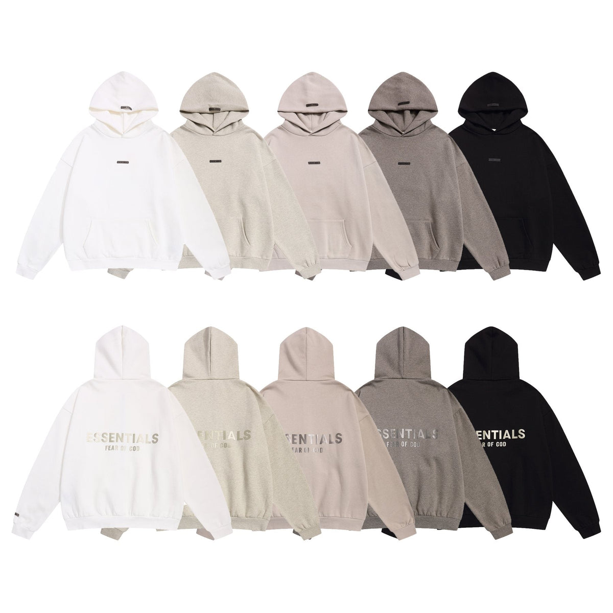Fear of God Essentials Back Graphic Hoodie ¡ª comparison