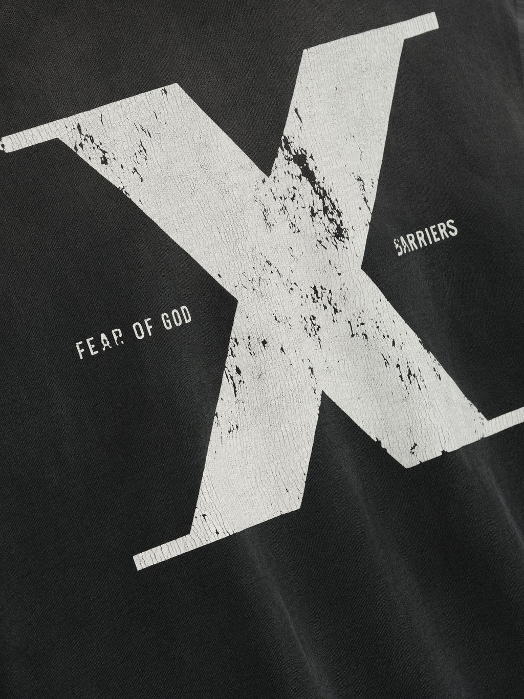 Fear of God Barriers Graphic Hoodie ¡ª detail