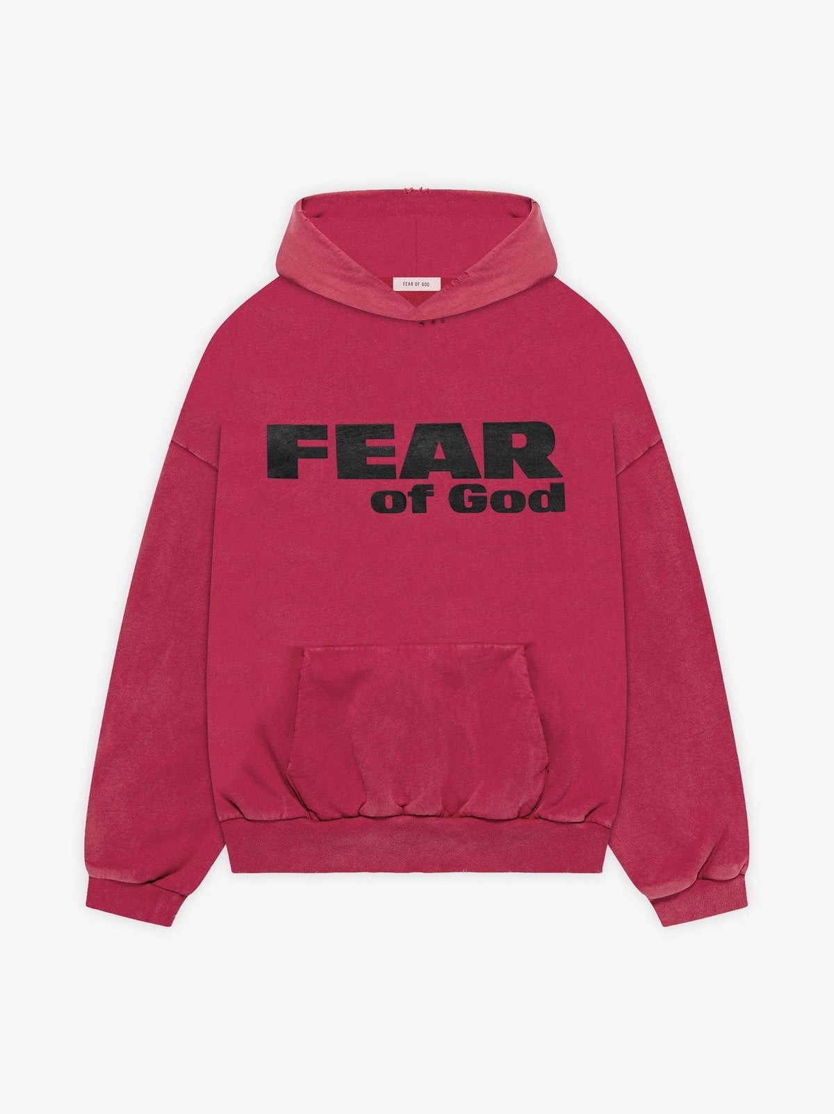 Fear of God Washed Graphic Pullover Hoodie ¡ª front