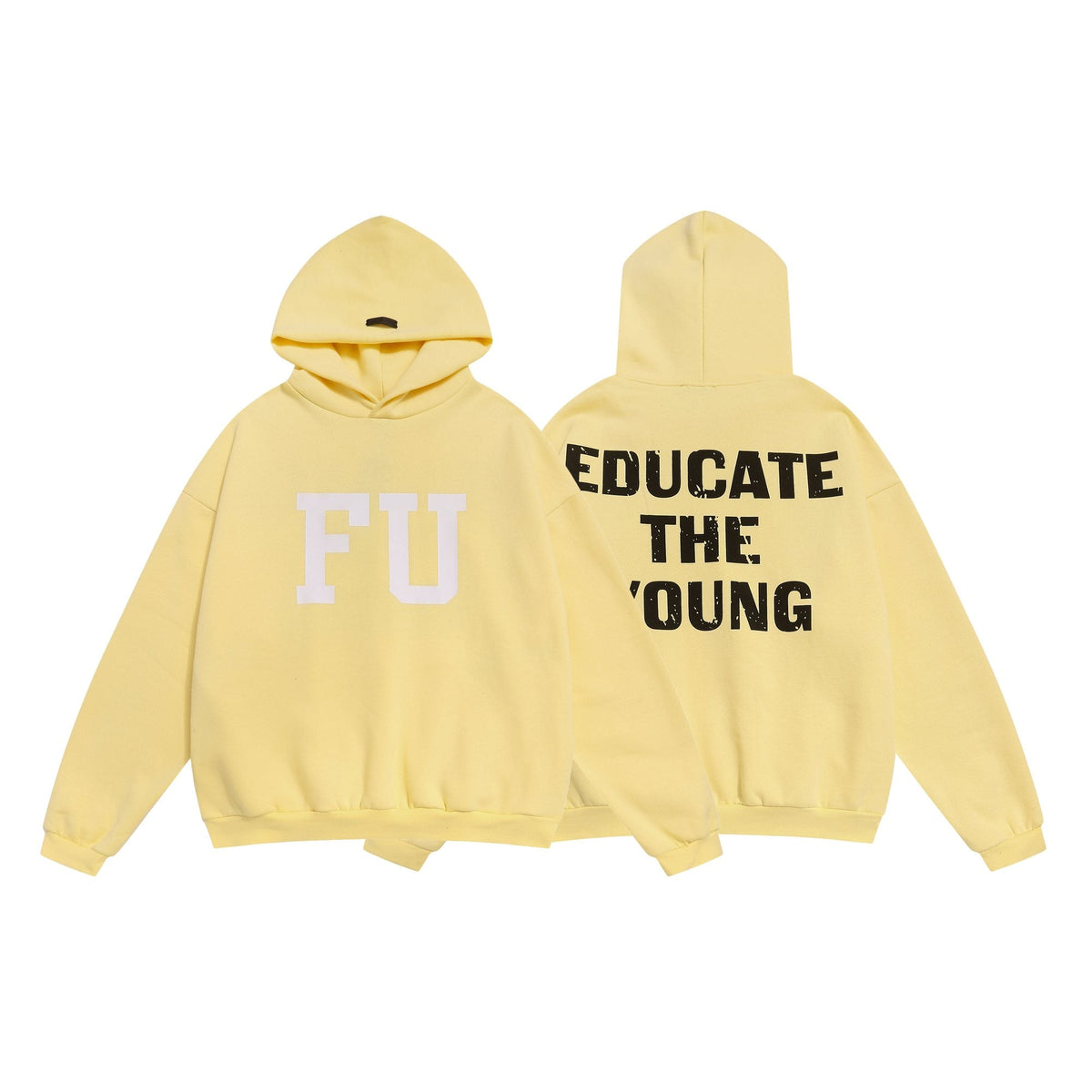 FOG Educate the Young Pale Yellow Hoodie ¡ª hero