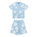 DENIM TEARS Cotton Wreath Graphic Short-Sleeve Set ¡ª front