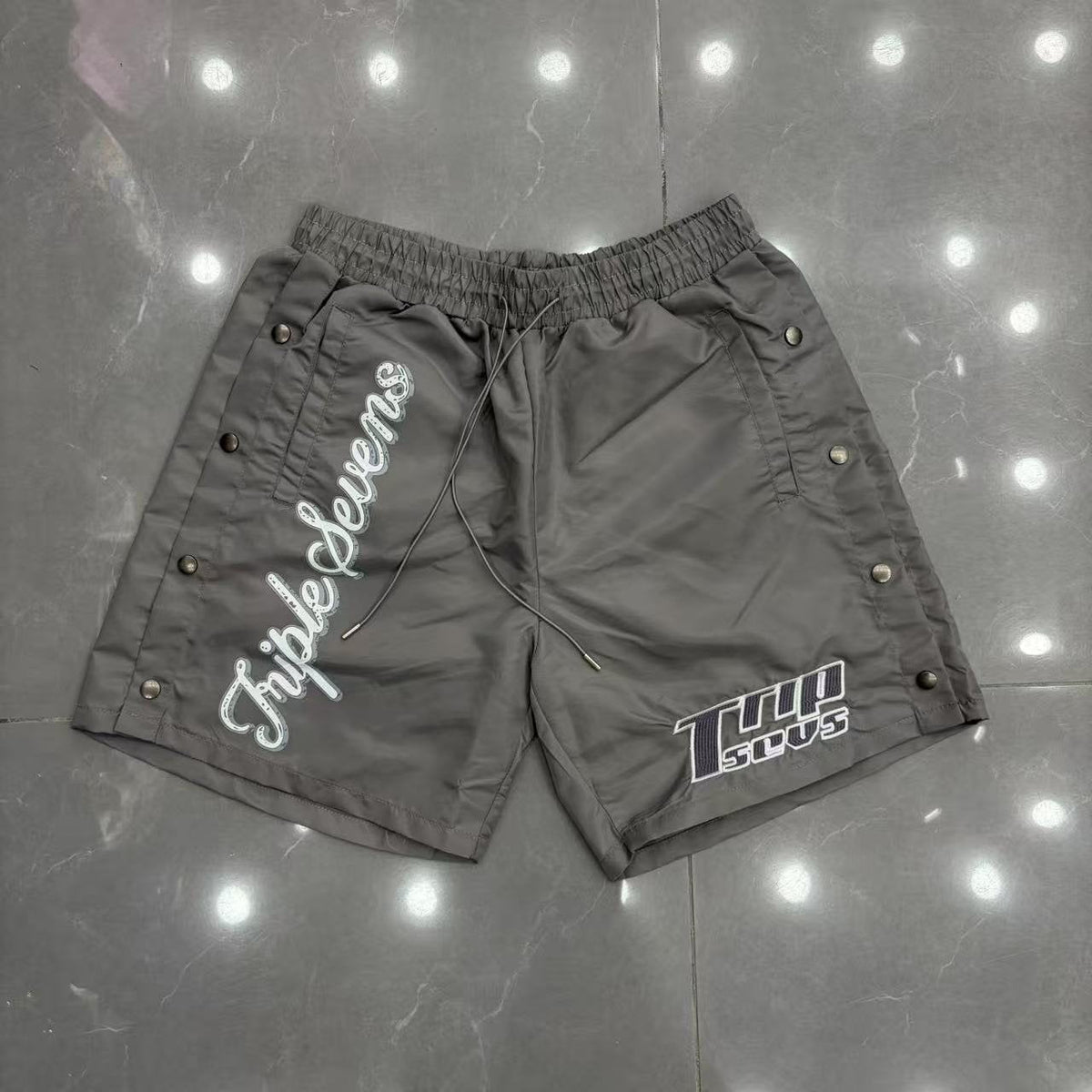 Triple Sevens TNP Scouts Side-Snap Shorts ¡ª front