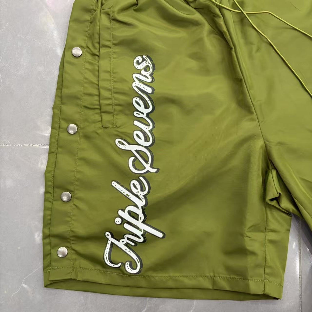 Triple Sevens TNP Scouts Side-Snap Shorts ¡ª detail