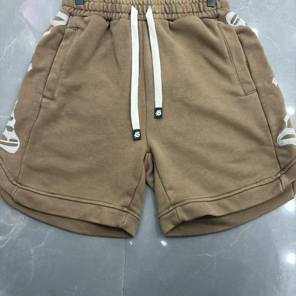 Godspeed Gothic Side Graphic Shorts ¡ª front
