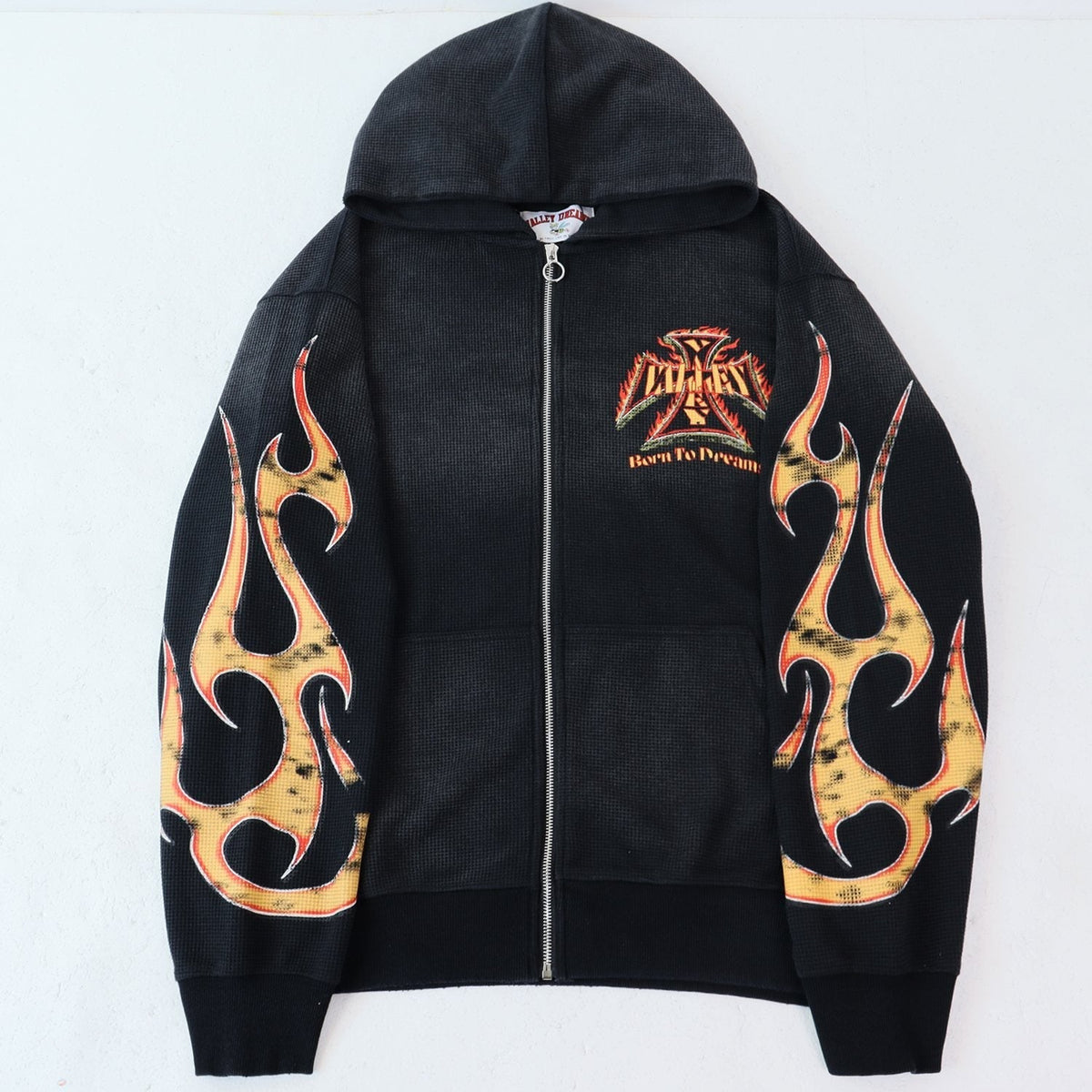 Valley Dreams Death or Glory Flame Zip Hoodie ¡ª hero