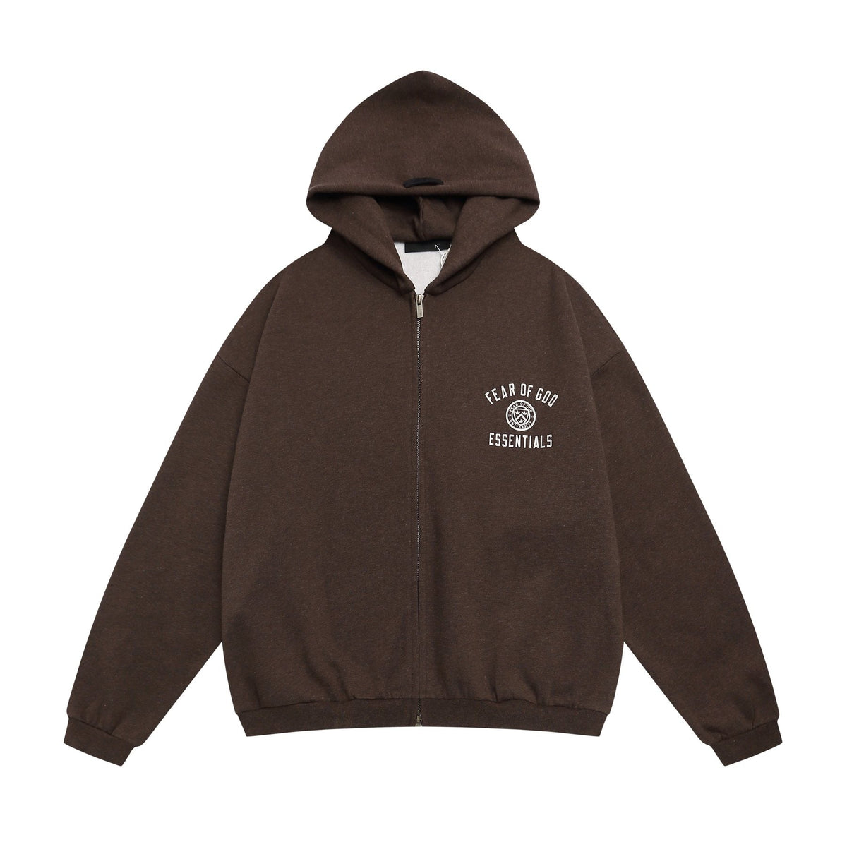 Fear of God State Graphic Zip Hoodie ¡ª front