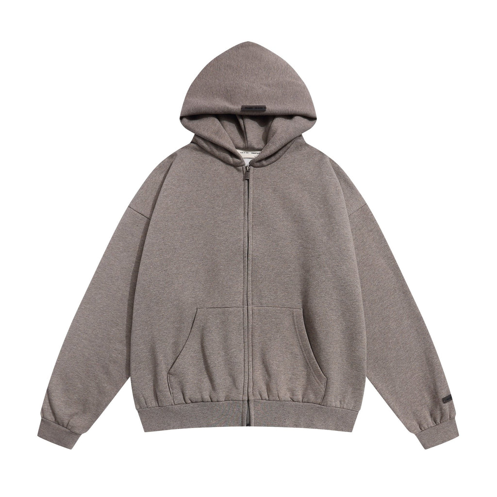 Fear of God Essentials Full-Zip Graphic Hoodie ¡ª hero