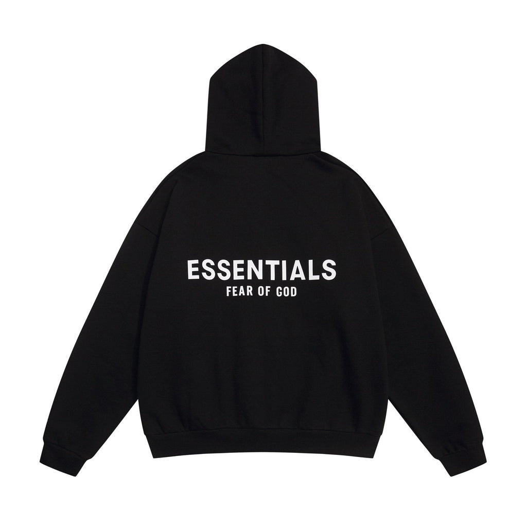 Fear of God Essentials Full-Zip Graphic Hoodie ¡ª back