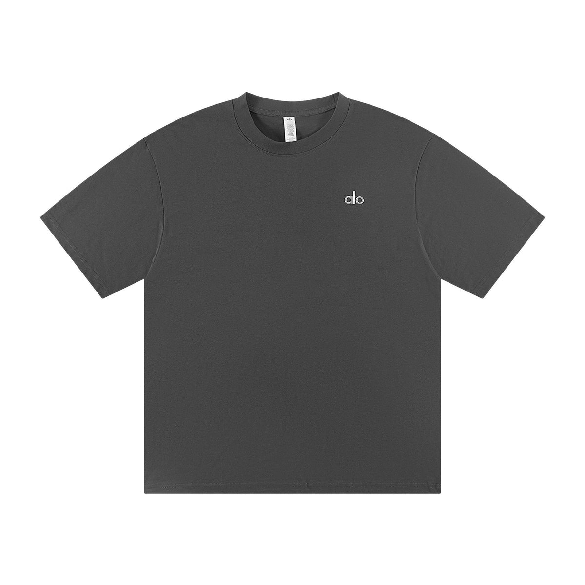 alo Solid Logo T-Shirt & Shorts Set ¡ª front