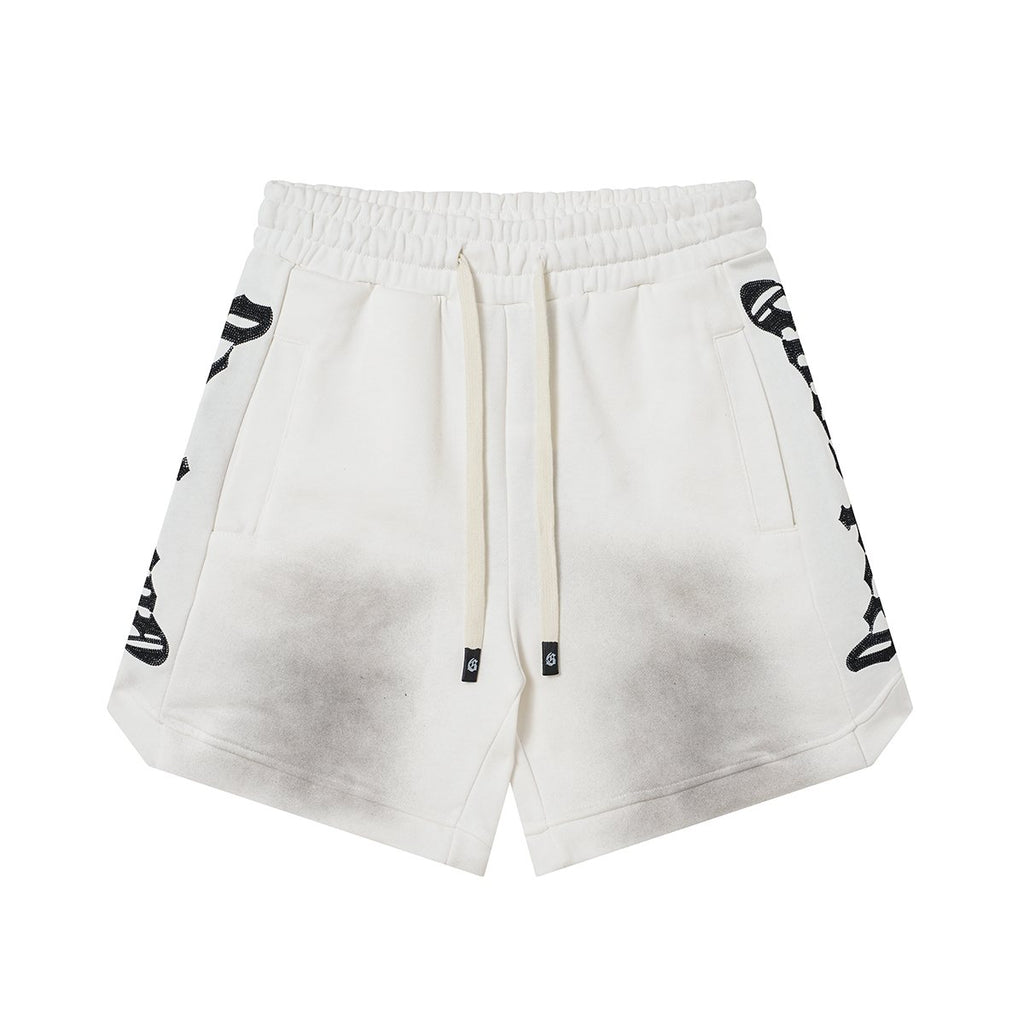 Godspeed Washed Drawstring Shorts ¡ª front