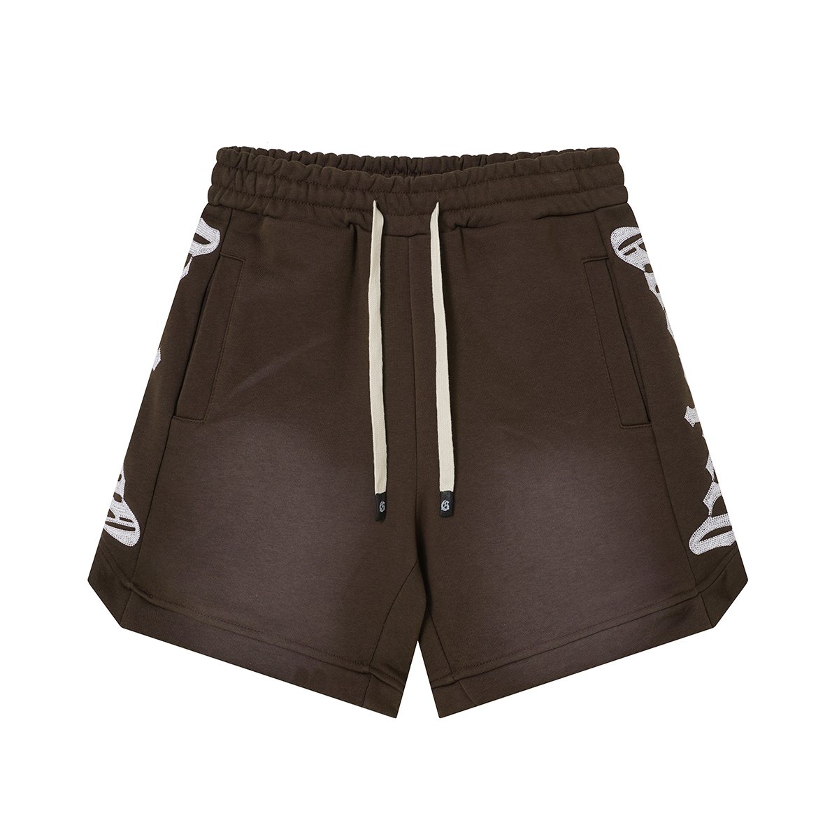Godspeed Washed Drawstring Shorts ¡ª front