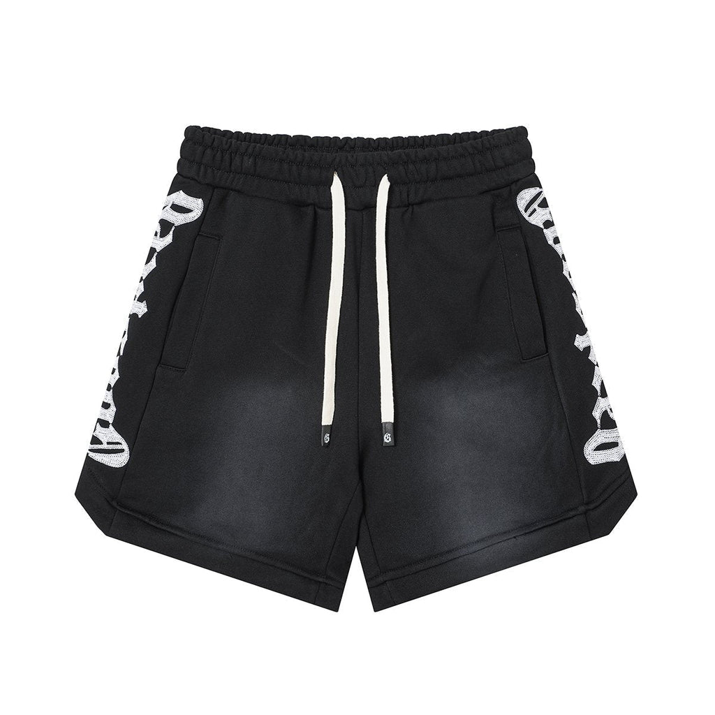 Godspeed Washed Drawstring Shorts ¡ª front