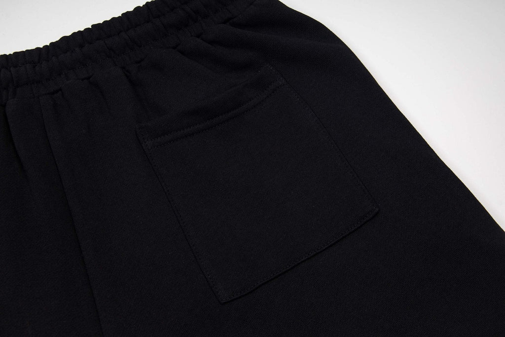ASAALL Portrait Graphic Drawstring Shorts ¡ª detail