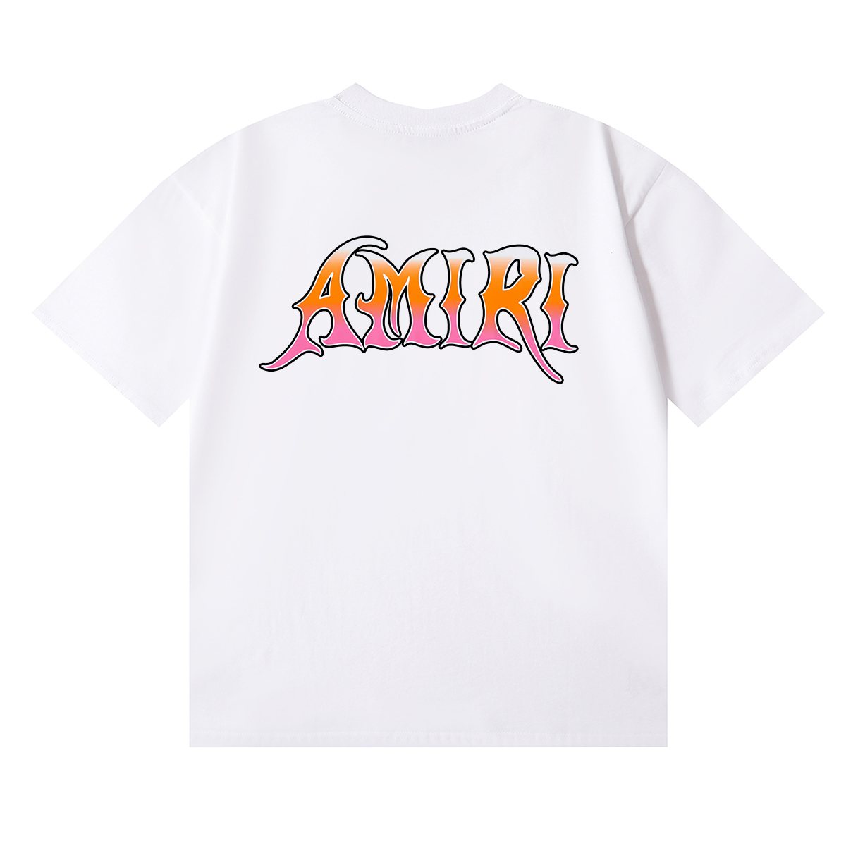 AMIRI Chest and Back Graphic Short-Sleeve T-Shirt ¡ª back