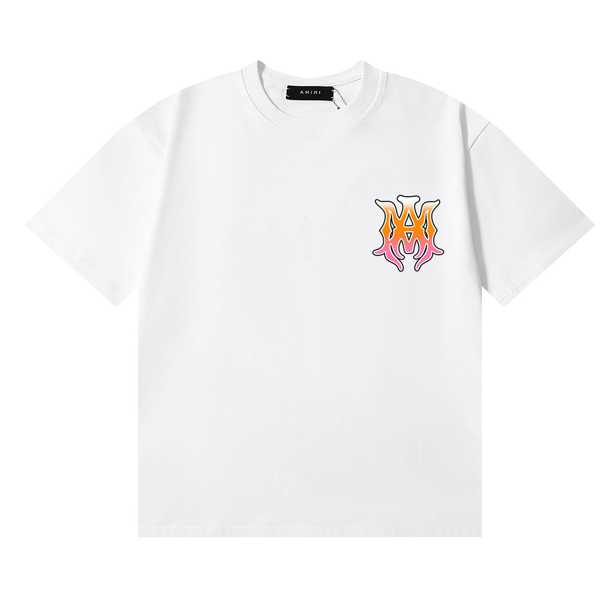 AMIRI Chest and Back Graphic Short-Sleeve T-Shirt ¡ª front
