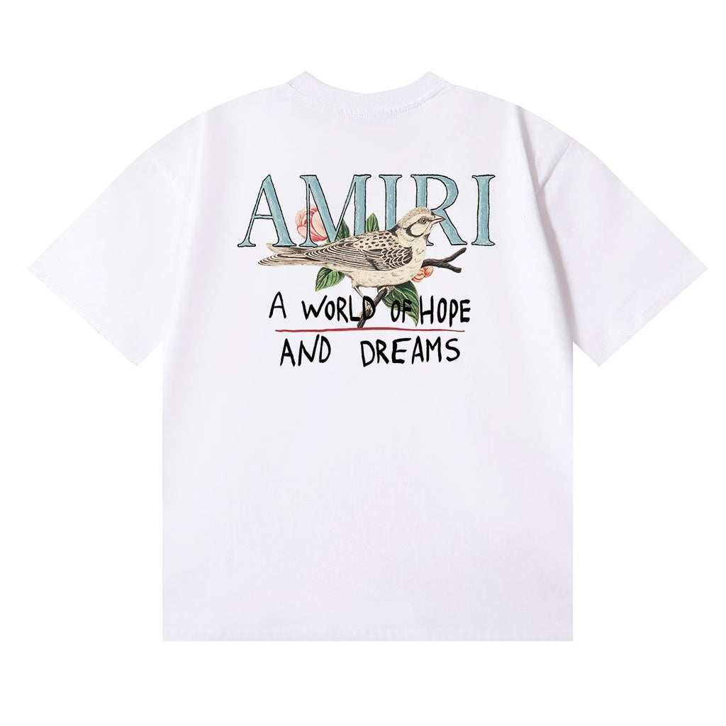 AMIRI Hope and Dreams Bird Graphic T-Shirt ¡ª back