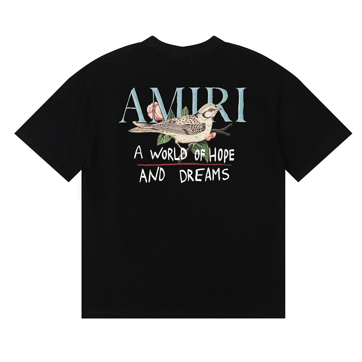 AMIRI Hope and Dreams Bird Graphic T-Shirt ¡ª back
