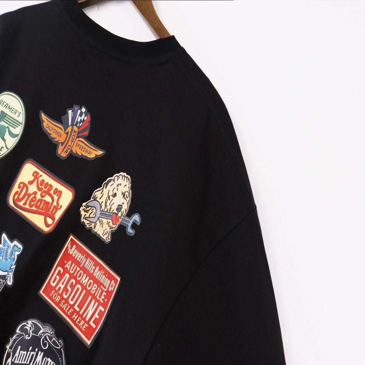 AMIRI Multi-Patch Back Graphic T-Shirt ¡ª detail