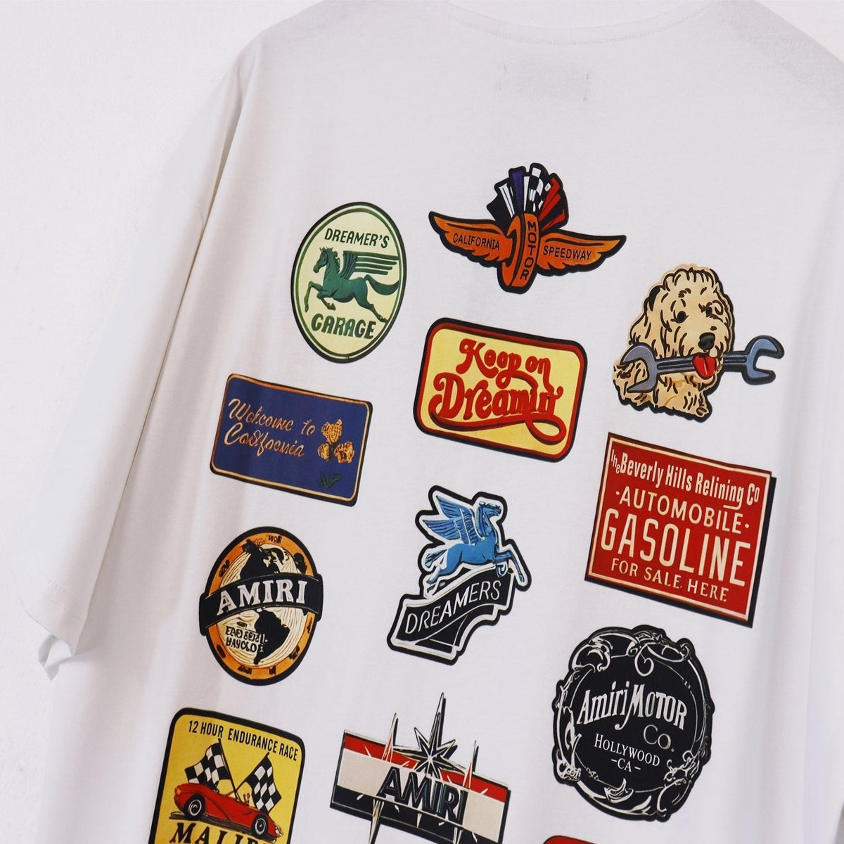 AMIRI Multi-Patch Back Graphic T-Shirt ¡ª detail