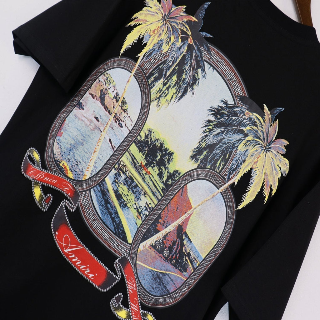AMIRI Paradise Palm Graphic T-Shirt ¡ª back