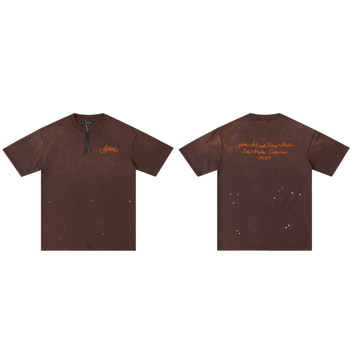 AMIRI Design Studio Paint-Splatter T-Shirt ¡ª hero