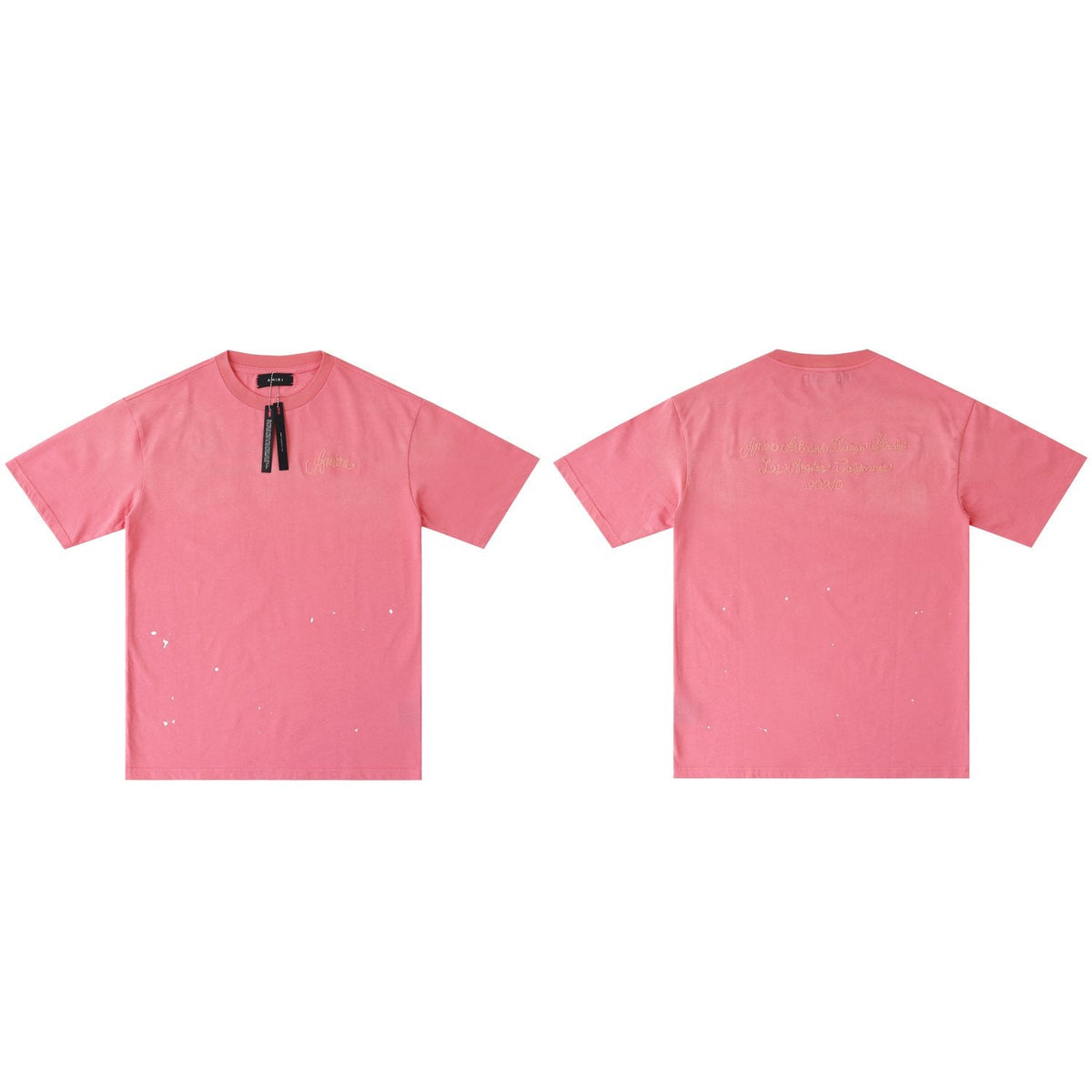 AMIRI Design Studio Paint-Splatter T-Shirt ¡ª front