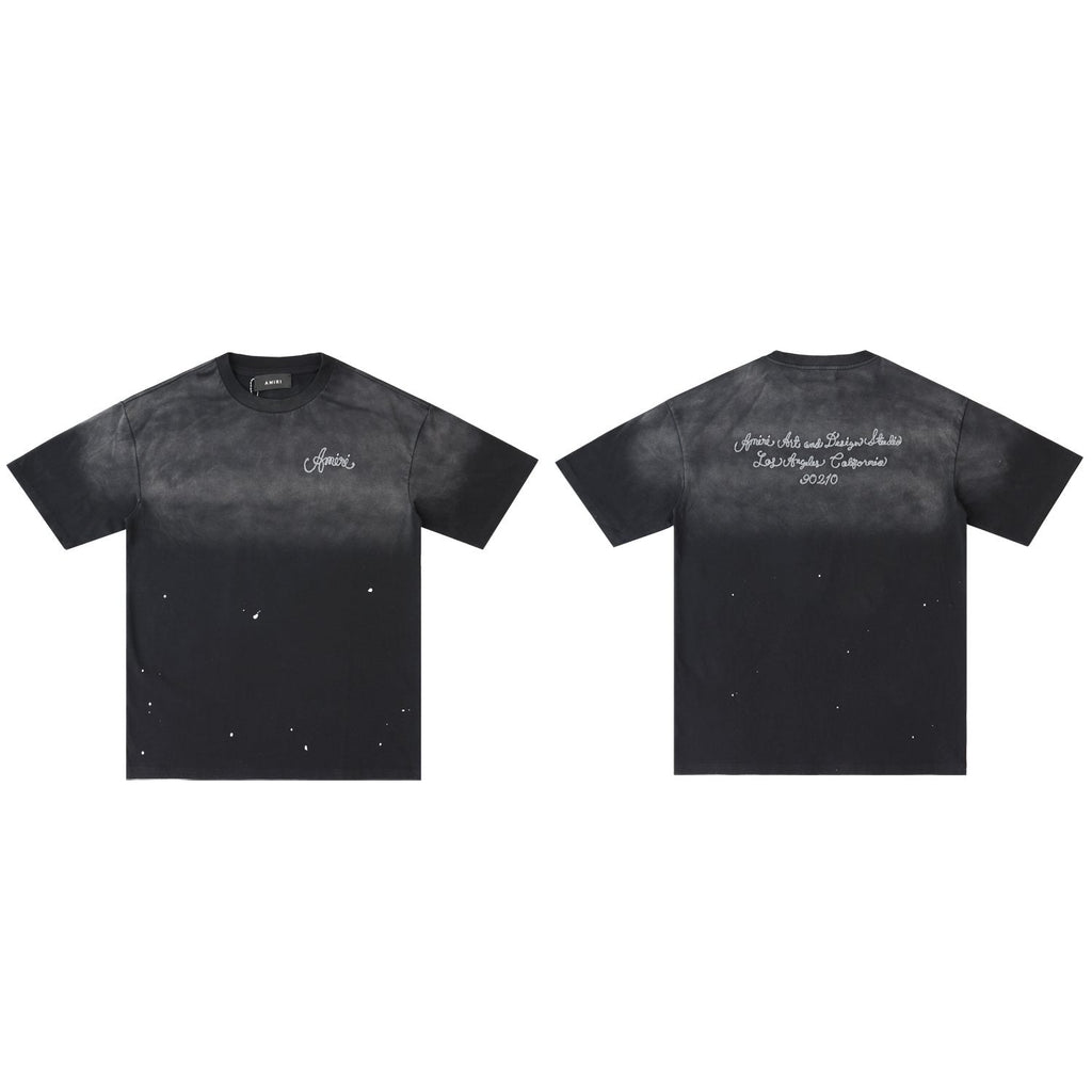 AMIRI Design Studio Paint-Splatter T-Shirt ¡ª front