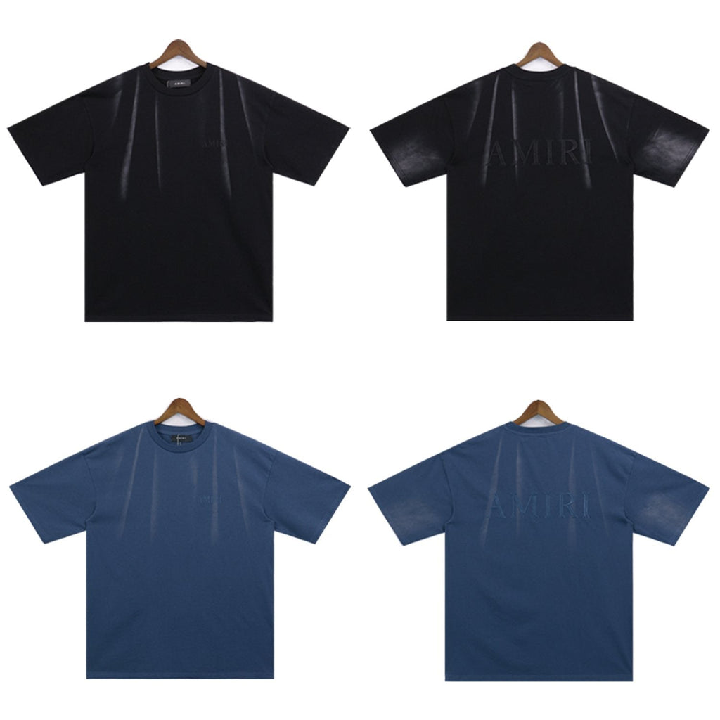 AMIRI Washed Embroidered T-Shirt & Shorts Set ¡ª comparison