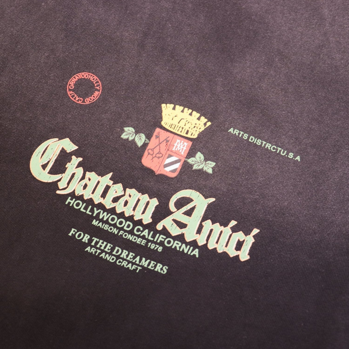 AMIRI Chateau Graphic T-Shirt ¡ª detail