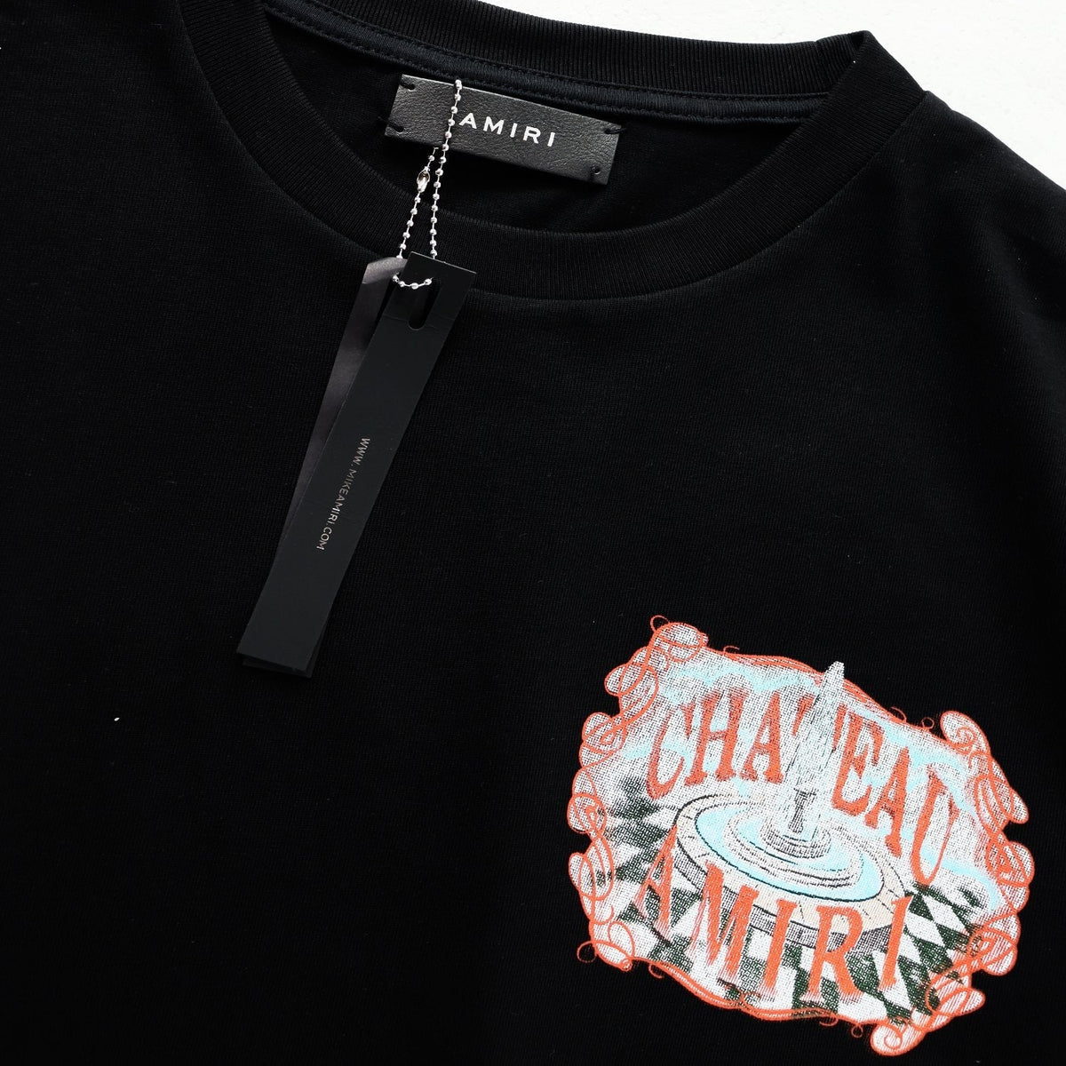 AMIRI Chateau Castle Graphic T-Shirt ¡ª hang_tag