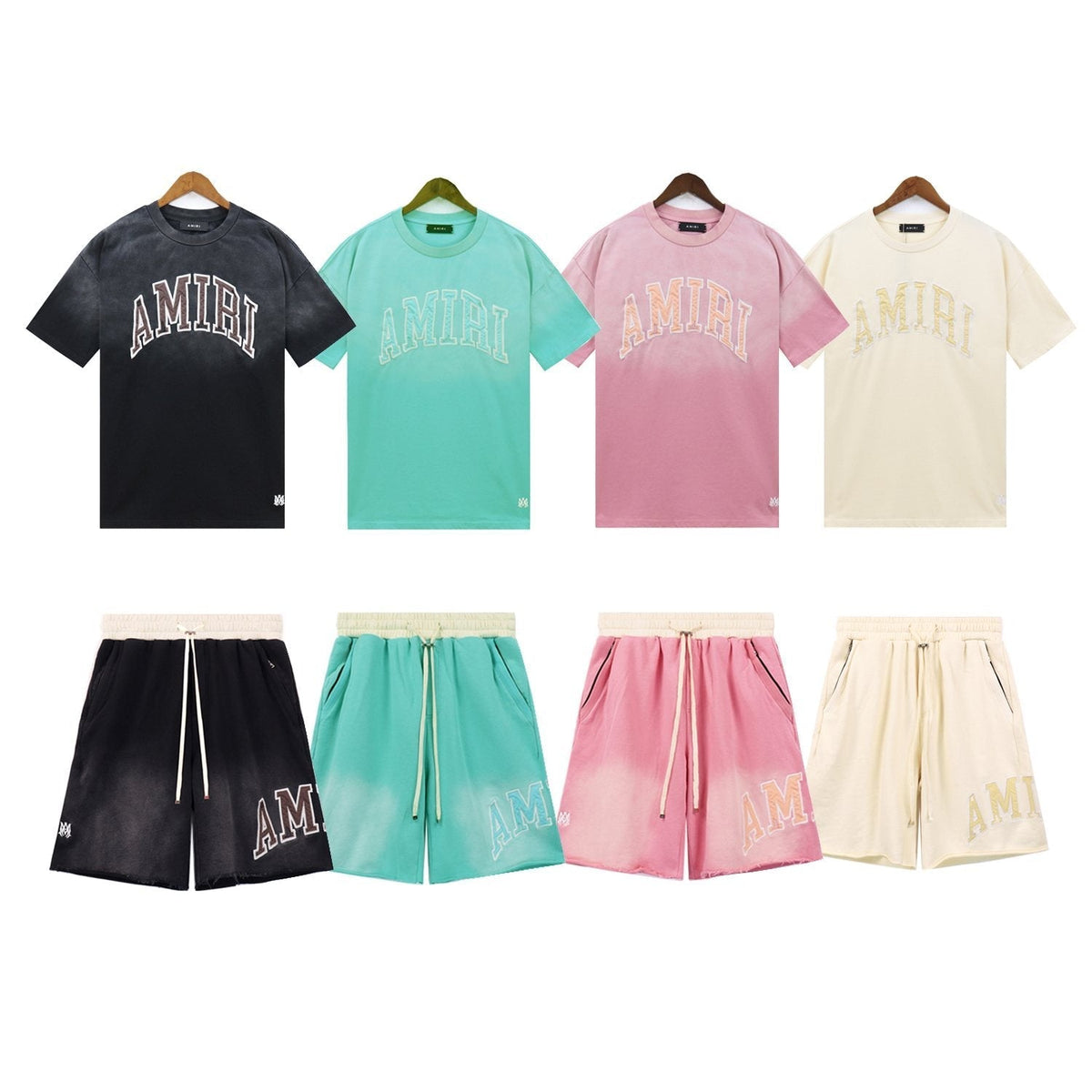 AMIRI Vintage Collegiate Short-Sleeve Set ¡ª comparison
