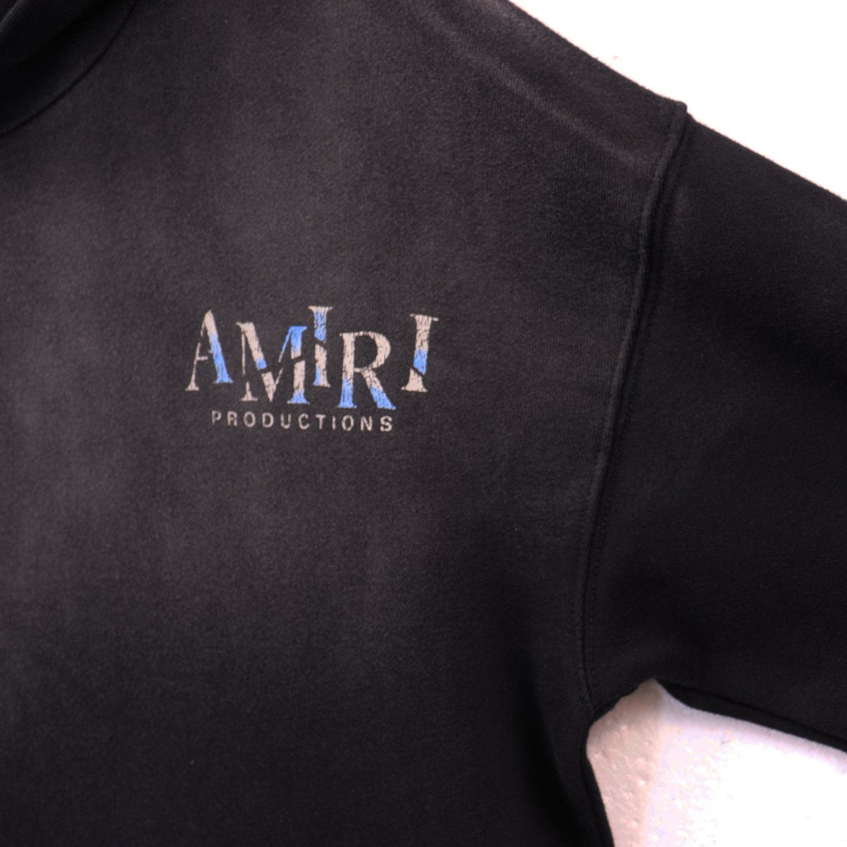 AMIRI Theatre Masks Rose Graphic Hoodie ¡ª detail
